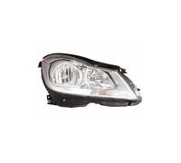 Phare avant droit H7/H7 base chromée Mercedes Classe C W204 phase 2 2011-2013 - A2048205059 / 2048205059