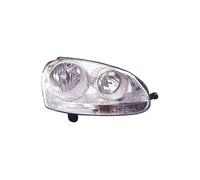 Phare avant droit H7/H7 fond chromé Volkswagen Golf 5 2003-2008 - 1K6941006N / 1K6941006P / 1K6941006R / 1K6941030P