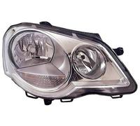 Phare Avant Droite H7 H1 Chrome Pour VW Polo 2005 Au 2008 valeo