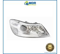 Phare Avant Droite Parabole Chrome - Dx - Skoda Octavia 09- > 13