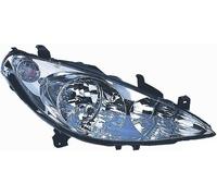 Phare Avant Droite Pour Peugeot 307 2001 Au 2005 Sans Feu de Brouillard