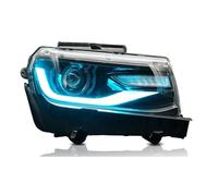Phare Avant Ensemble Pour Chevy Pour Camaro Voiture Lumières RGB LED Phares Lampe Avant 2014 2015 DRL 5th Gen Séquentiel Clignotants