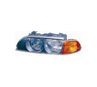 Phare avant gauche avec clignotant orange pour BMW Série 5 E39 phase 1 (-09/2000) - côté conducteur