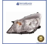 Phare Avant Gauche Bordure Gris Foncé - SX - pour Toyota Yaris 11- > 14