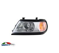 Prasco Phare avant projecteur MB1584814 - gauche pour Mitsubishi Pajero Sport 1999 cadre noir