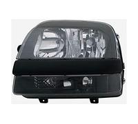 Phare avant gauche côté conducteur, phare avant de voiture, phare gauche noir, phare gauche compatible avec Fiat Doblo 2001 2002 2003 2004 2005 VP881L