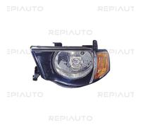 Phare avant gauche H4 feu clignotant orange double cabine Mitsubishi L200 Pick-Up KAT-KBT phase 1 2005-2010 - 8301A691
