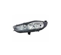 Phare avant gauche H7/H15 fond noir compatible avec Ford Fiesta MK6 phase 2 2012-2017