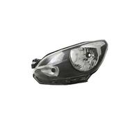 Phare avant gauche noir et bord noir H4 Volkswagen Up phase 1 2012-2016 - 1S1941015H / 1S1941015K / 1S1941015M