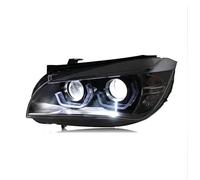 Phare Avant Gauche Pour BMW Pour X1 E84 2010-2015 Auto DRL Brouillard Remorque Feux Clignotants Voiture Plug And Play Accessoires Voiture Phares LED Feux Avants(For Xenon)