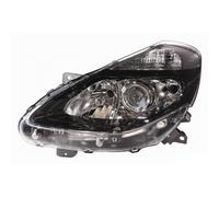 Prasco Projecteur principal RN3274944 - Avant gauche Renault Clio 2009-2012 noir halogène