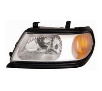 Phare Avant Gauche pour Mitsubishi Pajero Sport 1999 IN Avant Cadre Noir