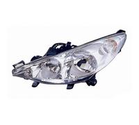 Phare Avant Gauche pour Peugeot 207 2006 IN Avant Sans antibrouillard OEM