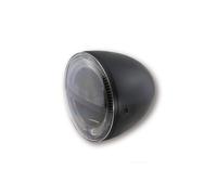 Phare Avant Led Highsider Pro Circle-5 3/4 Pouce-Noir-1 Pièce Pour Moto