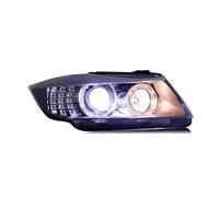 Phare avant LED pour BMW E90 318i 320i 325i 2003-2009, phare avant Angel Eyes, lentille bi-xénon HID, accessoires de voiture(NO BULB)