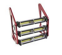 Phare Avant Moto Étanche Avec Support Pour Grom Pour MSX 125SF Pour Ducati Pour Venom Pour MSX125 Phare Moto(18W Flood red)