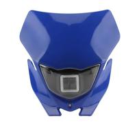 Phare Avant Moto Plaque De Phare Moto LED Style Design pour Kawasaki pour KLX 230 250 150 110R 230R pour CRF 450 Universel pour Enduro Motocross Phare Moto(Bleu)