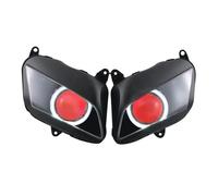 Phare Avant Moto Pour CBR600RR Pour F5 2007-2012 Phare Avant HID Pour Moto Projecteur Personnalisé Angel Devil Eyes(Green And Red 429)