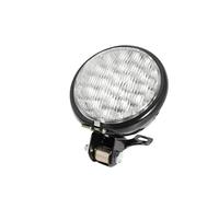 Phare Avant Moto pour Phare pour Moto pour Rond pour Noir pour Touring pour Chopper De Rétro 5 Pouces Lampe Avant Ambre Unités Phares Moto(B)