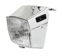 Phare avant optique avec support chromé pour mobylette Peugeot 50 103 MVL Neuf