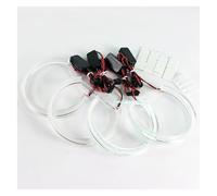 Phare Avant Pour BMW Série 3 5 7 E36 E46 E39 E38 318tds 730iL 735i 320i 530i 540i Cristal De Lumière Du Jour Pour Anneau Style DTM Yeux D'ange En Acrylique Jeu De Phares(4pcs 131mm)