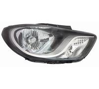 Phare Avant pour Hyundai I10 2011-2012 Parabole Noir Gauche
