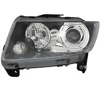 Phare Avant Gauche Parabole Noir C Moteur - SX - Pour Jeep Com