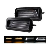 Avfpra Phare Avant Pour Lada Pour Niva 4X4 1995 LED Pour Feux Pour DRL Avec Clignotant Fonction Plastique Car Styling Tuning Jeu De Phares(Running light)