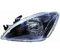 Phare Avant pour Mitsubishi Lancer 2003-2008 Parabole Noir Droite