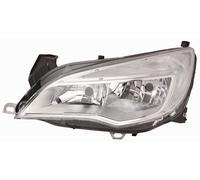 Phare Avant Pour Opel Astra J 2010-2012 Parabole Chromée Gauche