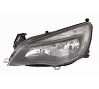Phare Avant Droite Parabole Noir Poli - Dx - Opel Astra J 13- >