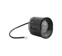 Phare avant pour scooter Zt3 Pro, lumière LED 12 V, résistant aux intempéries, coque noire, accessoires de montage complets pour un remplacement facile