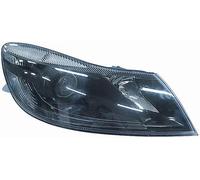 Phare Avant pour Skoda Octavia 2009-2013 Parabole Noir Droite
