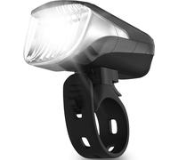 Phare Avant Pour Vélo Homologué Avec Éclairage Particulièrement Puissant Et Durée D'éclairage De 8,5 H I Lumière De Vélo Led Résistante À La Pluie Et Rechargeable I Lampe Avant De Vélo.[R56]