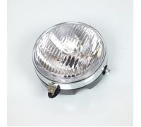 Phare avant rond noir optique Ø145mm pour mobylette MBK 51 neuf avec interrupteur