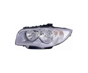 Phare avant sans xénon pour BMW Série 1 E87 Berline 4 portes phase 1 (02/2003-02/2007) - côté gauche conducteur