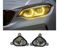 Phare Avant Yeux D'ange Jaune Citron Pour BMW M2 Série 2 DRL Multicolore LED F22 F23 F87 LCI Feux De Jour 63117494851 63117494852 Feux Avants