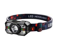 Phare avec capteur rechargeable, phares LED | Lampe frontale avec capteur amovible avec 5 modes d'éclairage, lampe torche portable pour randonnée, lampe bandeau rechargeable résistante à l'eau pour