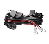 Phare Barre Lumineuse LED Hors Route, 3 Rangées, 12V 24V, Lumière De Travail pour Voiture, Camion 4x4, ATV SUV, Bateau Phares(2 Leads Wire Harness)