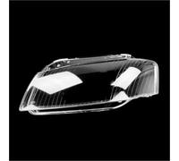 Phare Boîtier Transparent Compatible avec A3 2003 2004 2005 2006 2007 Couvercle de phare de voiture, coque de phare transparente, remplacement d'abat-jour(Left)