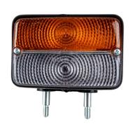 Phare combiné Ama Imel pour tracteur : Phare avant et arrière droit et gauche, Dimensions de 120x135x80mm, Equipé de 3 fonctions d'éclairage, Entraxe de 53mm, Made in Italy