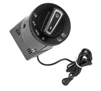 Phare Commande D'Eclairage Module Capteur Commutateur Commande Phare Antibrouillard Compatible Avec VW Pour Golf MK4 1998-2006 Pour Jetta Pour Bora 1999-2005(Fog Light and AUTO)