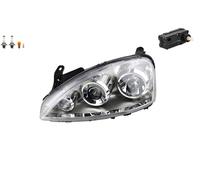 Phare Compatible Avec Opel Corsa C 03-12/09 Gauche + Ampoule + Moteur De Réglage