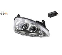Phare Compatible Avec Opel Corsa C 07/03-09 Droit + Ampoule + Moteur De Réglage