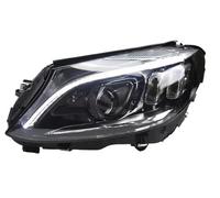 Phare Coque Couvercle Lampe Frontale Entièrement LED Clignotant DRL Lentille Feux De Route Pour Benz Pour W205 Pour C200 C260 C300 2014 - 2020 Voiture Phares Avant Lentille Coque