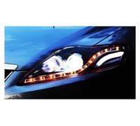 Phare Coque Couvercle Lampe Frontale Phare LED Phares DRL Clignotant Feux De Route Pour Ford Pour Mondeo Pour Fusion 2007-2012 Voiture Phares Avant Lentille Coque(Headlight LED)
