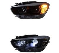 Phare Coque Couvercle Pour BMW Pour Série 1 Pour F20 2015-2018 Phares Phares Phare Complet LED Avec Clignotant Dynamique Lampe Avant Voiture Phares Avant Lentille Coque