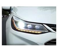 Phare Coque Couvercle Pour Chevy Pour Cruze 2017-2020 Tous Les Phares LED DRL Feux De Jour LED Bi Xénon Ampoule Antibrouillard Phare De Voiture Voiture Phares Avant Lentille Coque