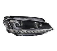 Phare Coque Couvercle Pour VW Pour Golf 7 Pour Golf 7.5 Pour MK7 2013-2017 Phares De Voiture LED Phares Lampe Frontale DRL Clignotant Voiture Phares Avant Lentille Coque(LED One Set)