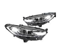 Phare Coque Phare Style Voiture Pour Ford Pour Fusion Pour Mondeo H7 D2H 2013-2016 LED Lampe Frontale Hid Signal Dynamique Bi Xénon LED Faisceau(Headlight Xenon)